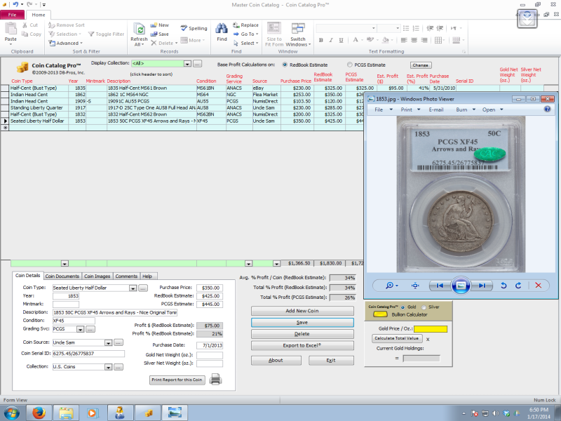 Coin Catalog Pro 2.4.7 screenshot