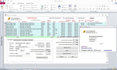 Click to view Coin Catalog Pro 2.3.2 screenshot