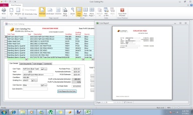 Coin Catalog Coin Collecting Software