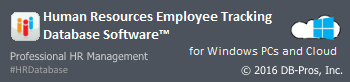 Human Resources (Recursos Humanos) Base de Datos Software